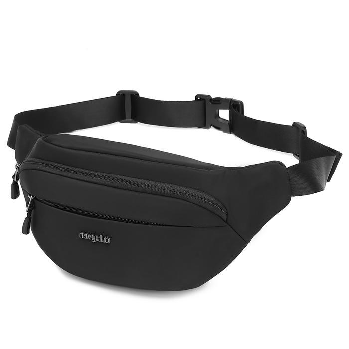 Eiger - Tas Pinggang Waist Bag Fjga Tas Pria Wanita Crossbody Bag Hitam