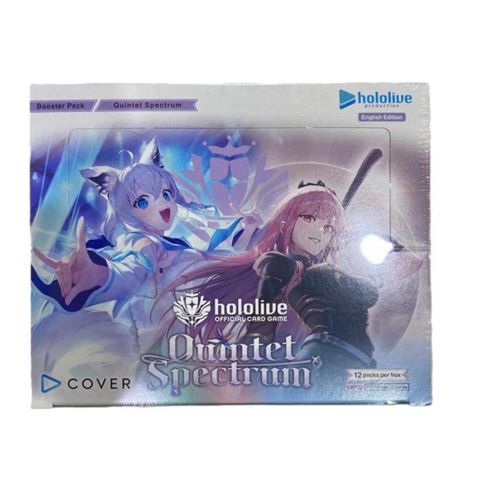 Hololive TCG BP02 Quintet Spectrum Booster Box English