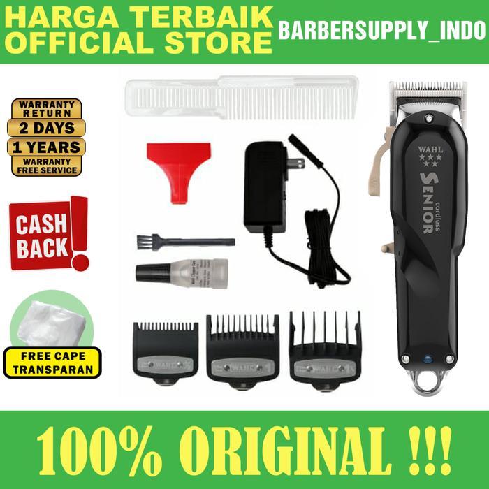 Wahl Senior Cordless Clipper ORIGINAL USA Alat Cukur Rambut Garansi - ONLY MESIN