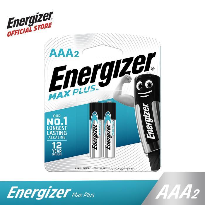 [] Baterai Energizer Alkaline Max PLUS AAA BP2