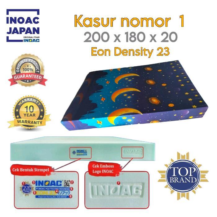 Inoac Kasur Busa No. 1 Ukuran 200x180x20 Eon D23 Garansi Resmi Asli mattress matras inoac