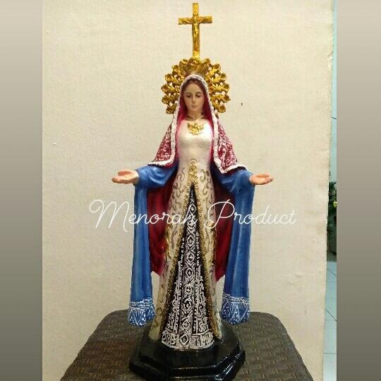 HOT SALE Patung Bunda Maria Segala Suku Indonesia. 40cm