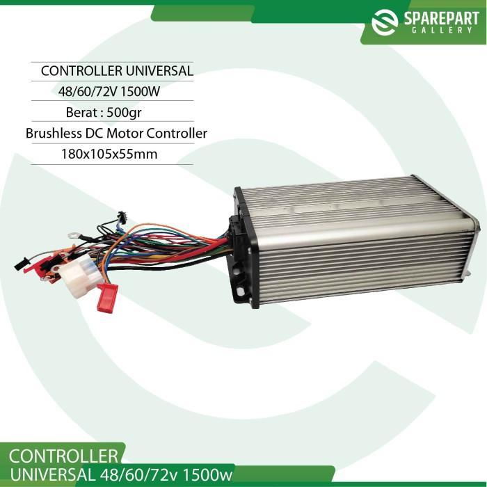 BLDC Motor Controller Universal 48/60/72v 1500W - 48-72V1500W