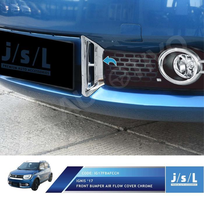 Suzuki Ignis List Bumper Jsl / Front Bumper Air Flow Cover Chrome