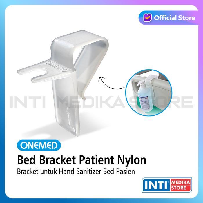 ONEMED - Bracket Hand Sanitizer Patient Nylon untuk Bed pasien RS