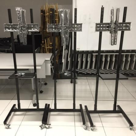 Standing Bracket Breket TV Toshiba Polytron 32 42 43 50 55 Inch Roda