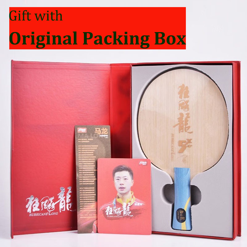 DHS Hurricane Long 5X Table Tennis Blade 5 Wood and 2 AC Professional Offensive Ping Pong Blade Type