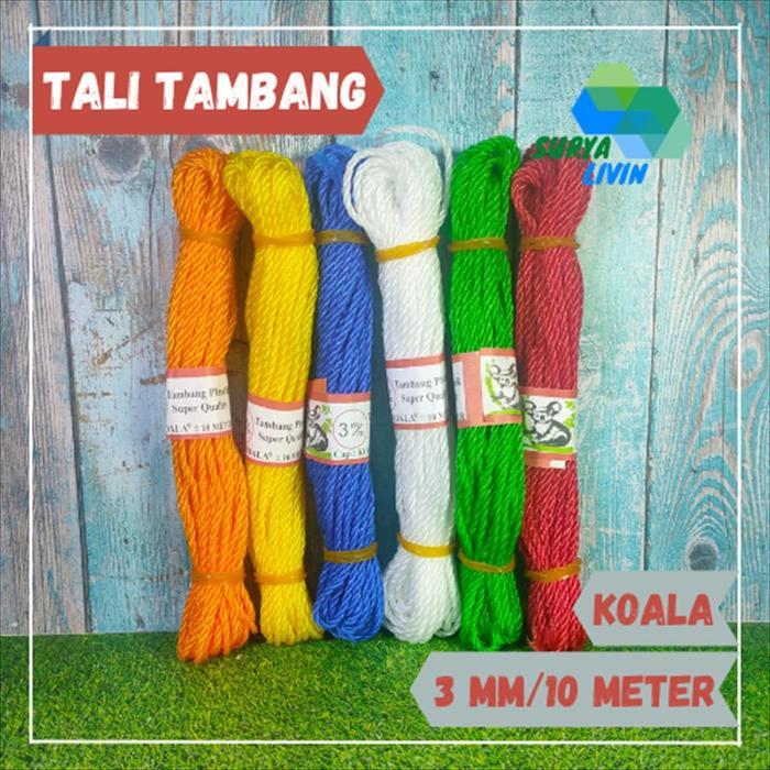 Tali Tambang Nylon / Tambang Nilon 3 mm / 10 Meter Koala
