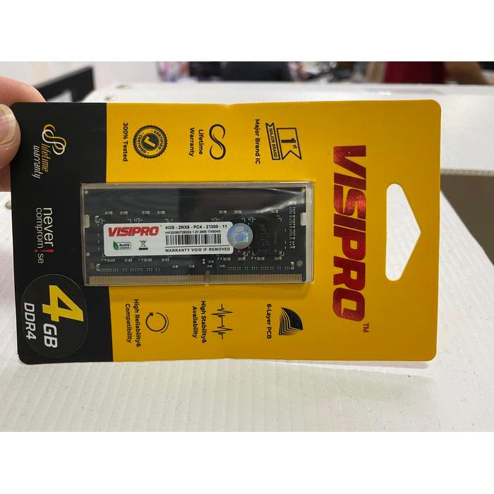 SODIMM DDR4 4GB VISIPRO PC 2666