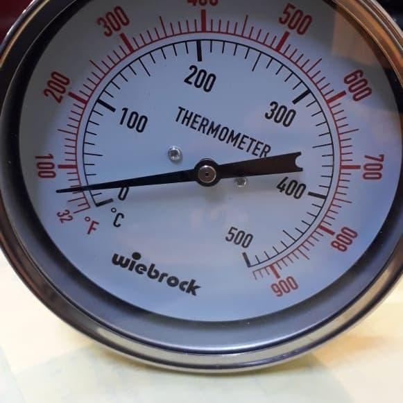 Thermometer Wiebrock 4" 500 Celcius
