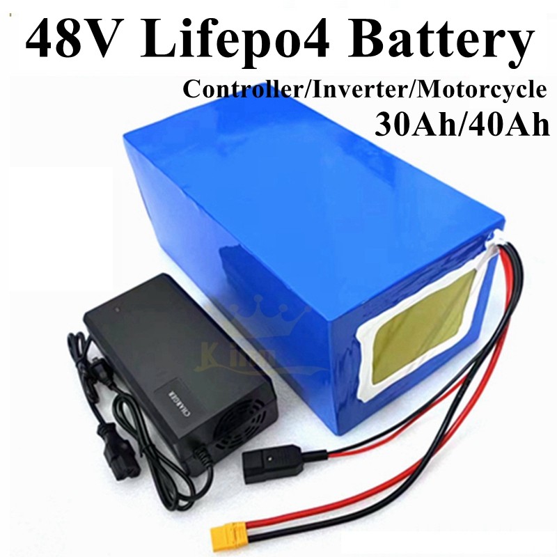 FS Lifepo4 battery 48V 30Ah 40Ah lithium battery pack with 80A BMS with BMS for two three wheels