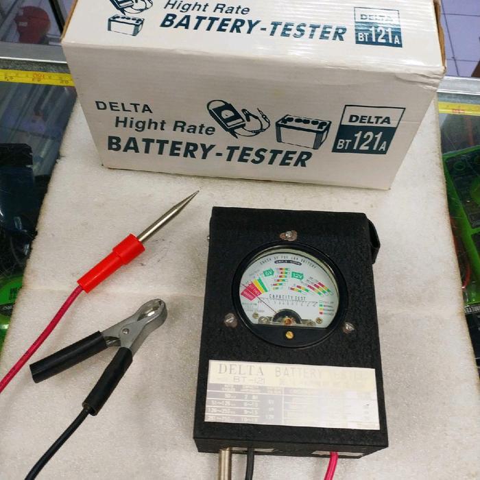 Battery Tester Delta Bt-121 - Alat Test Aki
