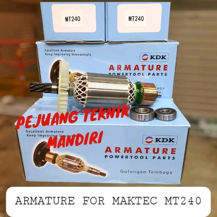 Armature / Angker For Cut Off Maktec Mt240 / Armature Mt 240 / Angker Maktec Mt 240