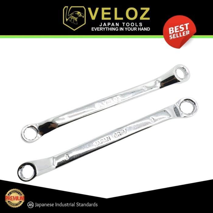 VELOZ ECERAN kunci ring 19x21 20x22 21x23 22x24 24x27 box end wrench