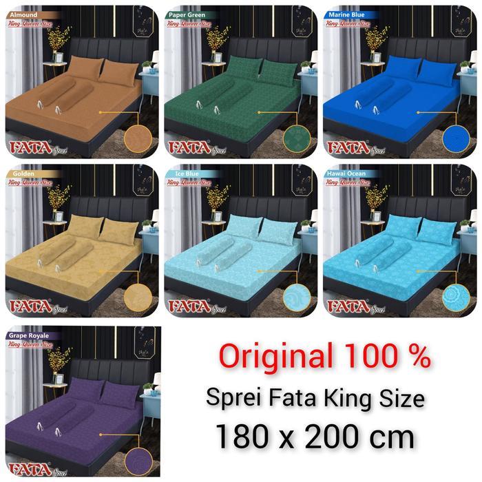 Sprei King Fata Emboss Jaguard 180X200 Cm