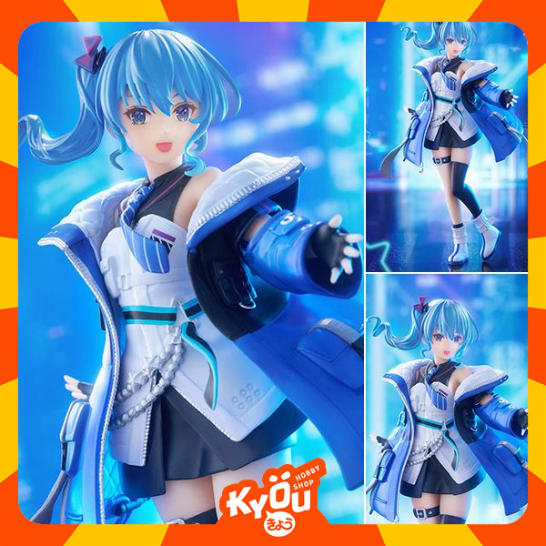 Ichiban Kuji PVC Figure Hoshimachi Suisei - Hololive Cyberpunk Style (19cm)