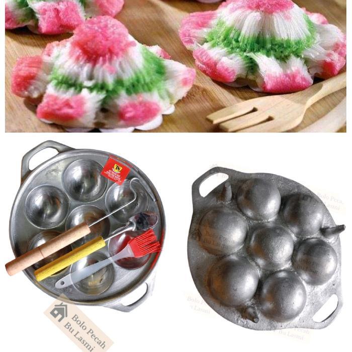 Cetakan Kue Khusus Bikang Mawar Cekung Tebal Anti Lengket / Cetakan Kue Carabikang Corobikang