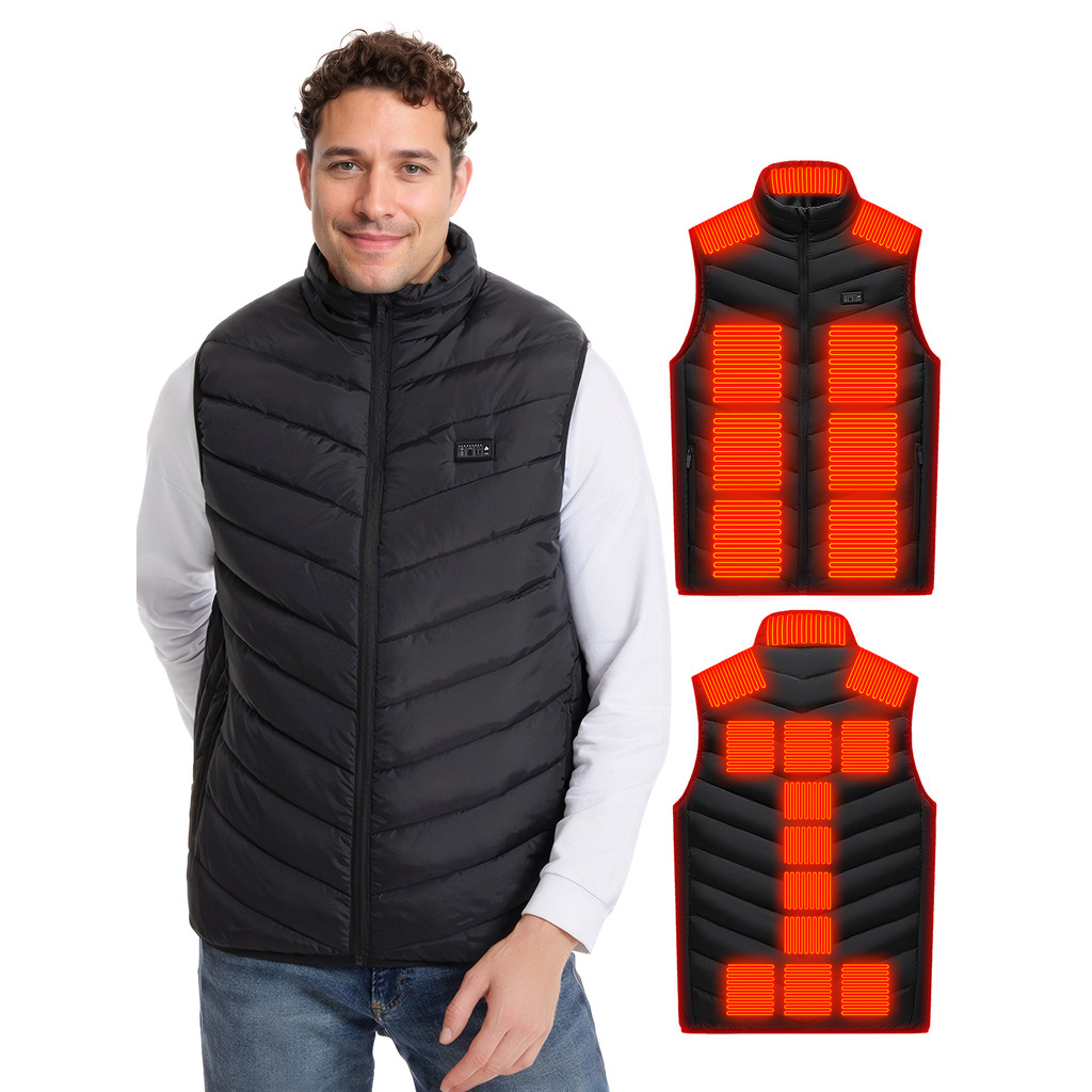 TODWARM Heated Vest 21 Areas Smart heated Heated Winter Men & Women Heater Vest Thermal Vest Body