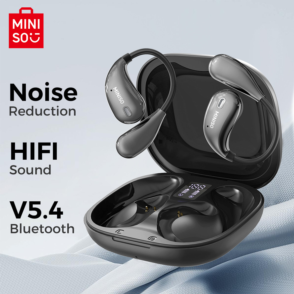 MINISO X33 Earphone Bluetooth 5.4 True Wireless Earbuds Low Latency Headphones Superb Bass HiFi