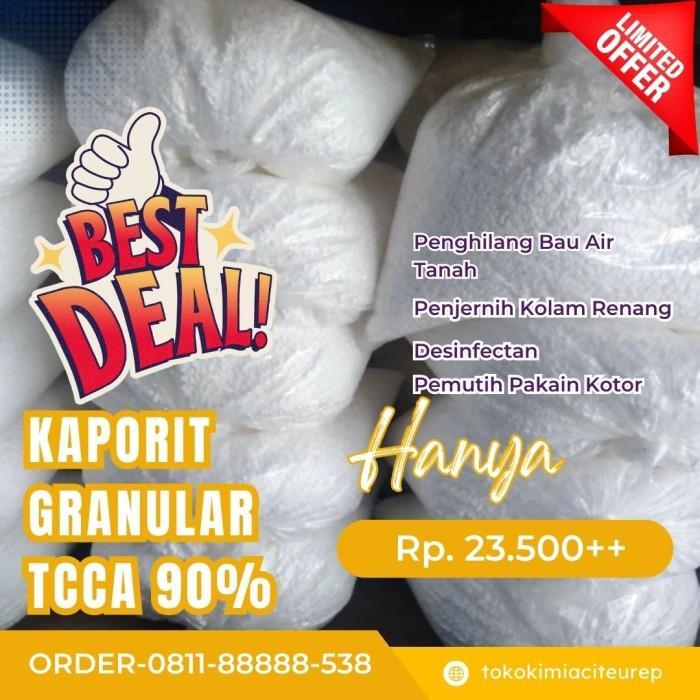 Kaporit Bubuk TCCA Granular 90% /Klorin TCCA Penjernih Air