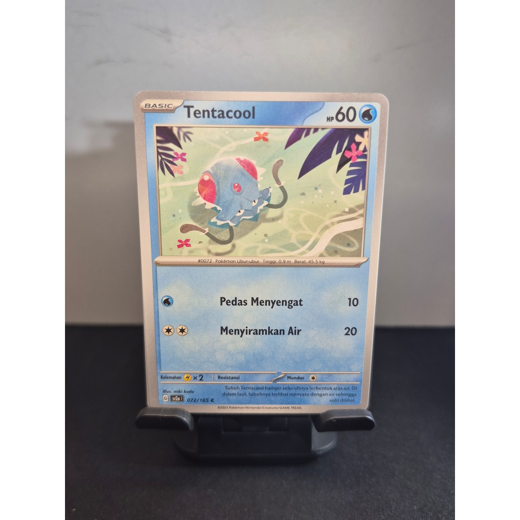 Tentacool 072/165 C - Pokemon TCG Indonesian