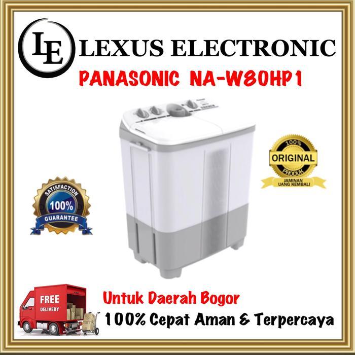 MESIN CUCI 8.5KG MESIN CUCI 2 TABUNG PANASONIC NA-W80HP1 NAW80