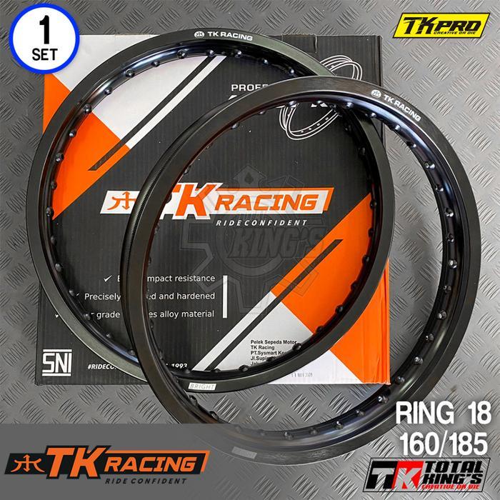 Velg Velk Tk Racing Ring 18 Wm Black Rx King Rxking Dll