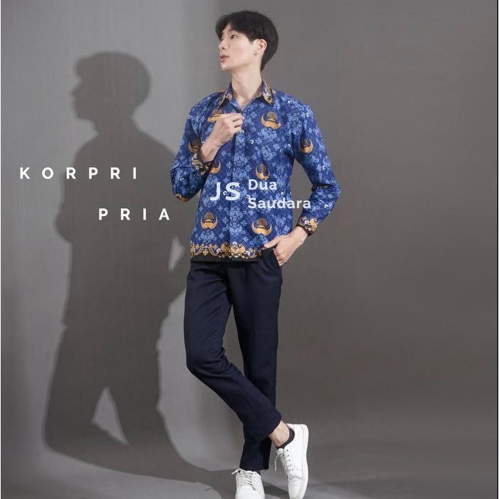 kemeja korpri pria / baju korpri pria / korpri pria