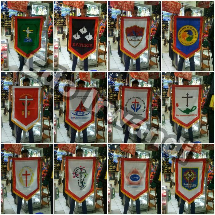 Bendera Vandel Bendera Pataka Vandel Besar Bendera Ruangan Printing