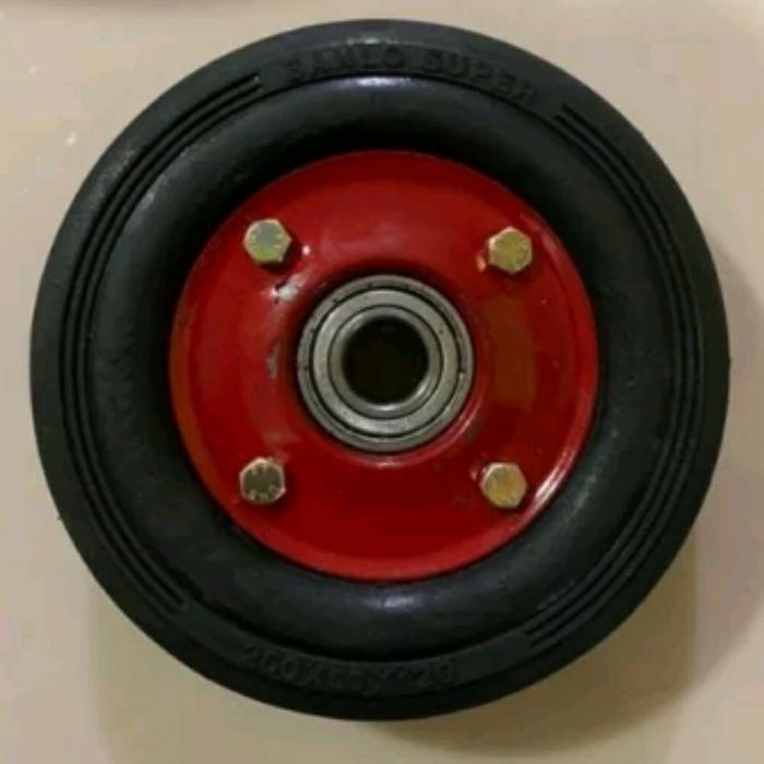 Roda Trolley Lori Ban Mati 8 Inch