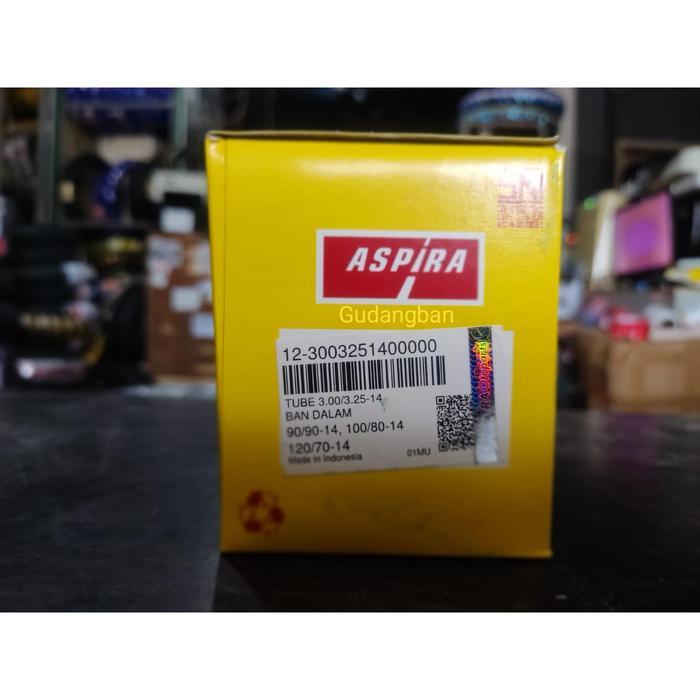 Ban dalam motor ASPIRA 300 325 14 / 100 80 14 / 110 80 14 / 120 70 14 / 90 90 14 ORIGINAL dari Astra