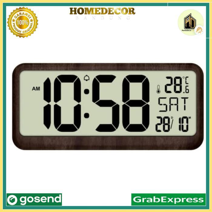 Arthome Jam Dinding Lcd Digital 3562 / LCD DIGITAL WALL CLOCK 3562
