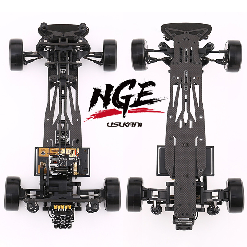 USUKANI NGE US88400 1/10 RWD RC Professional Electric Remote Control Car Drift Racing Kit Frame