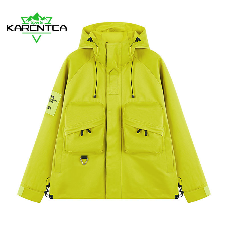 Running Jacket Waterproof Outdoor Sportswear Jogging Hiking Camping Jacket Autumn Windproof Fishing