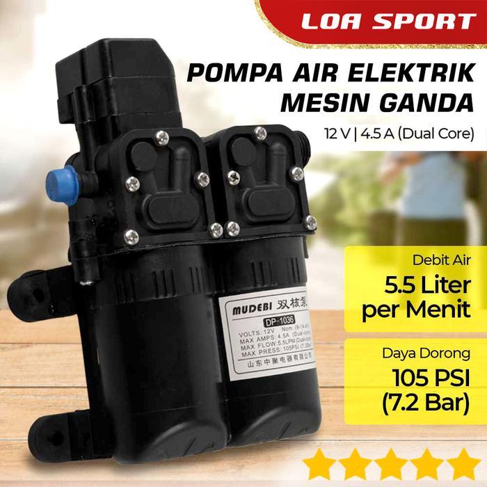 TERLARIS Pompa Semprot Air High Pressure Mesin Ganda Tekanan Tinggi Elektrik