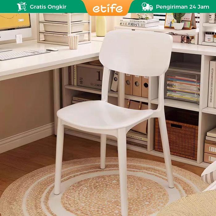 Etife Kursi / Kursi Plastik/ Kursi plastik makan / kursi meja makan / Kursi fashion / kursi kerja