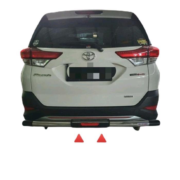Pengaman Belakang / Rear Bemper Stainless All New Rush / Terios Car