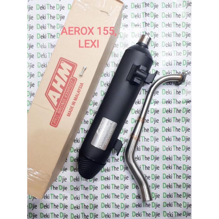 Muffler Knalpot Racing Ahm Original Yamaha Aerox 155