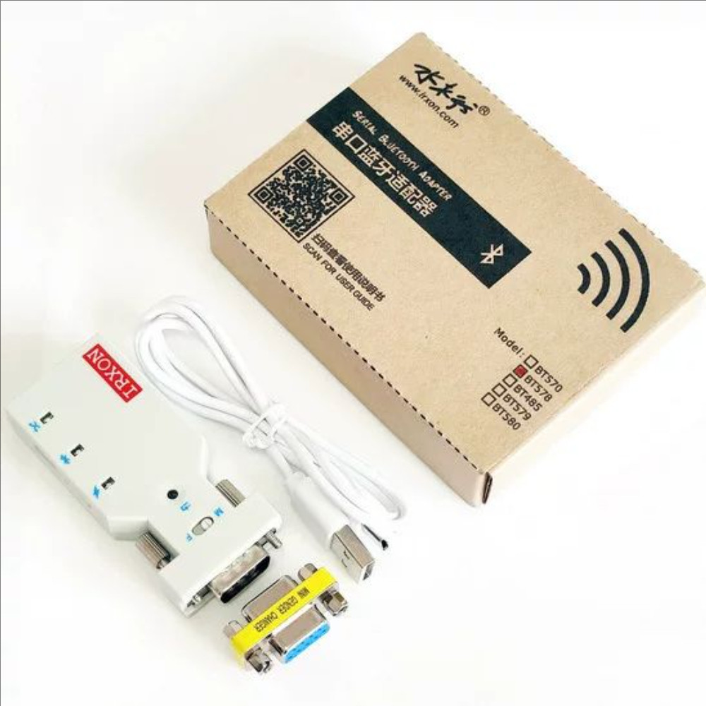 IRXON BT578_V3 serial port Bluetooth switch wireless Console Bluetooth baud rate modification