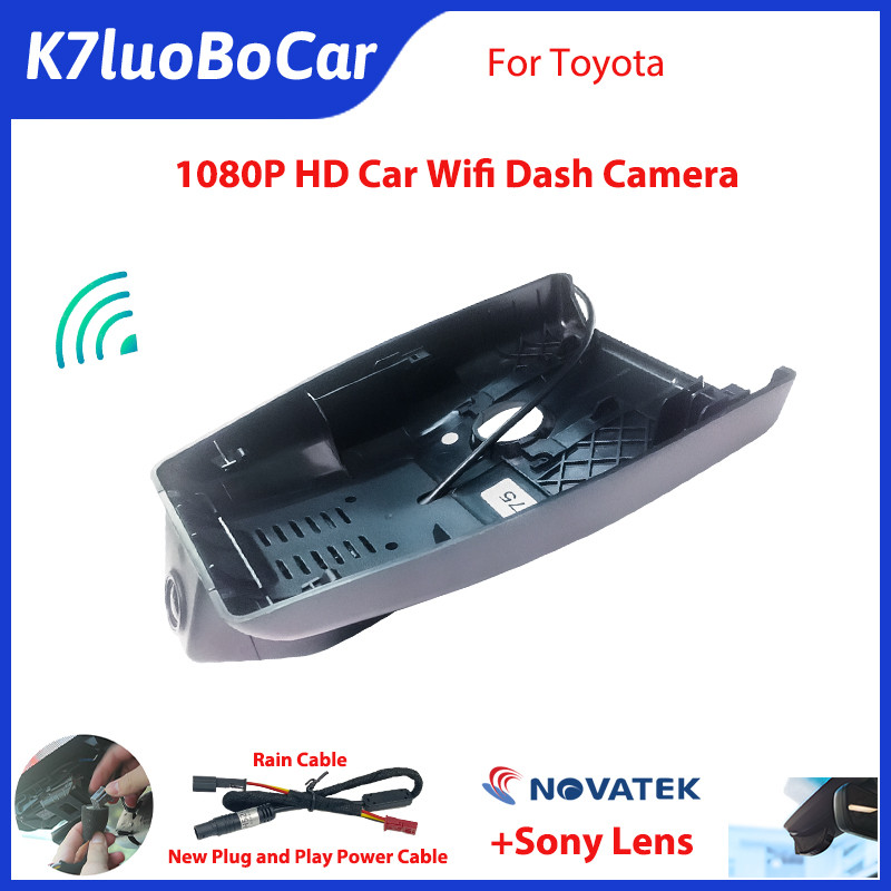 Dvr Mobil 1080P Full HD Plug and Play Perekam Video Wifi Kamera Dasbor Kamera Dvr Mobil untuk Toyota