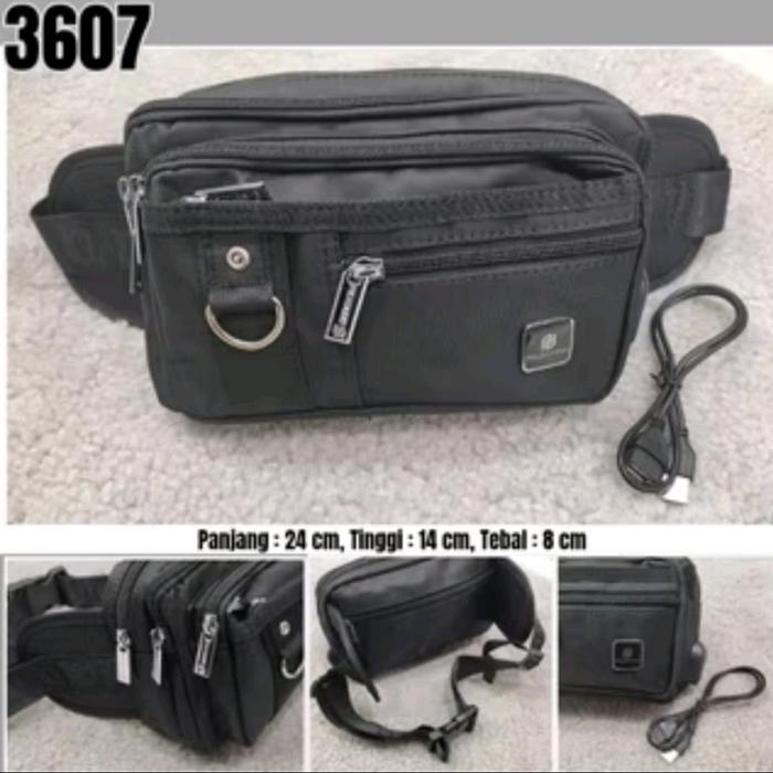 Sale Tas Slempang Polo Danny Multifungsi Tas Pinggang Original Tas Pria