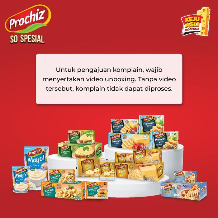 DISKON KEJU PROCHIZ SLICE CHEDDAR 10'S 1 KARTON