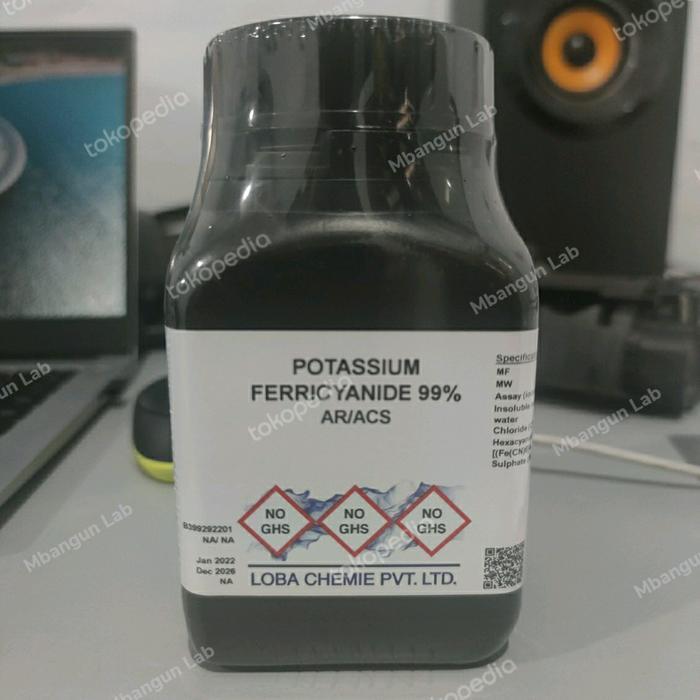 TEREMURAHTERLARIS READY SILAHKAN DIORDER POTASSIUM FERRICYANIDE / KALIUM FERRICYANID LOBA CHEMIE