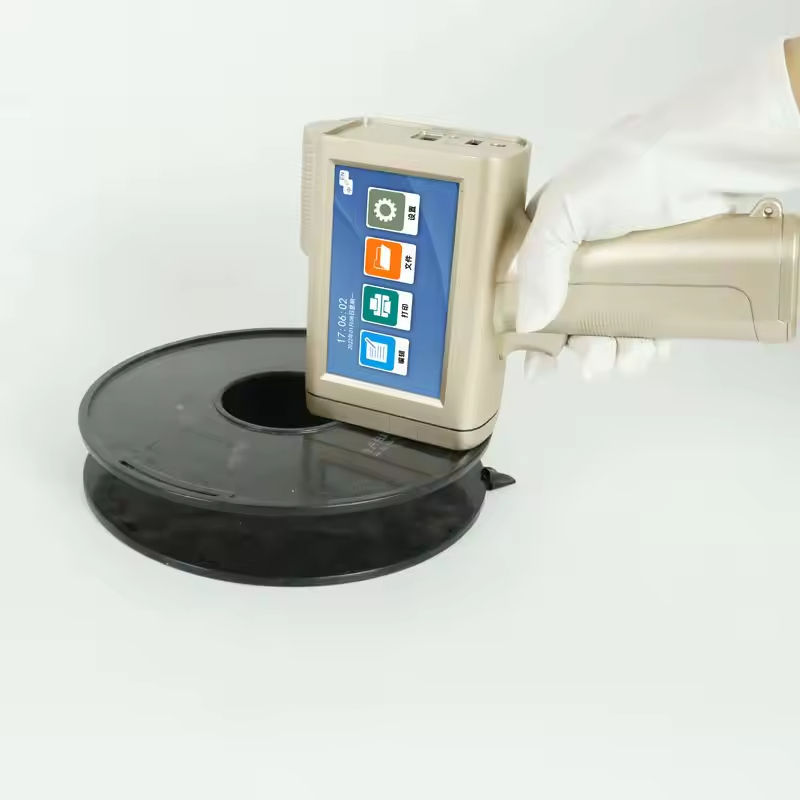 Label Printer Full Color Inkjet Portable Handheld Mini Inkjet Logo Printer on Kraft Paper , Carton