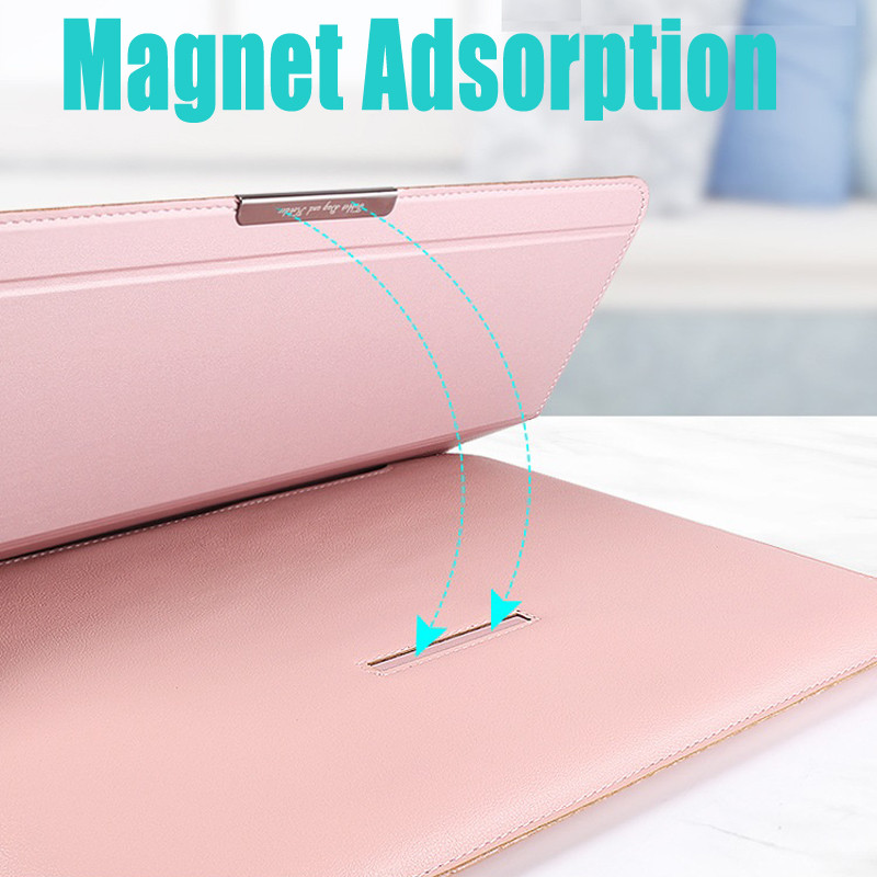 for Samsung Galaxy Book 4 5 Pro 360 Sleeve Laptop Bag Foldable Holder Stand Wrist Rest Pad Charger
