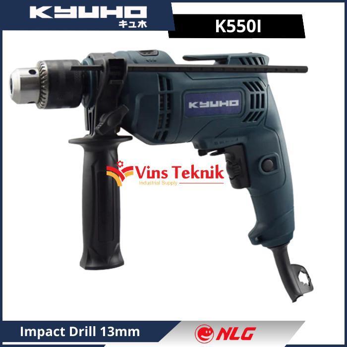 KYUHO K550i Mesin Bor Tembok Impact Drill Machine 13MM K 550 i