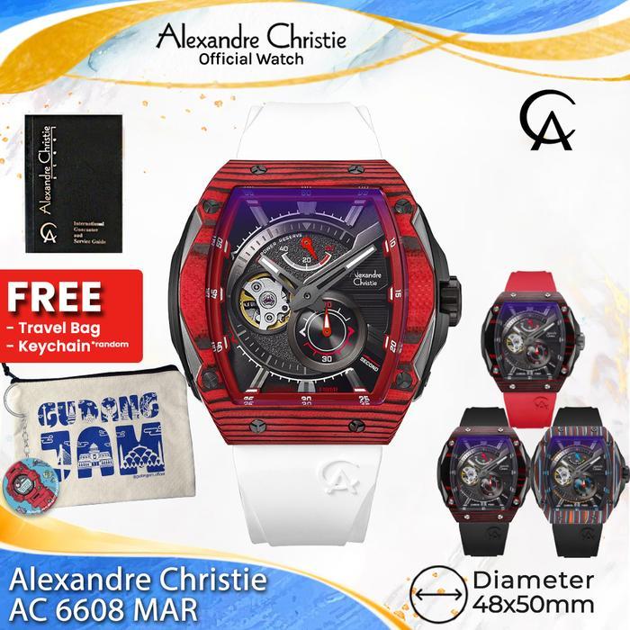 ASLI Pria AC 6608 MAR Jam Tangan Pria Analog READY STOCK
