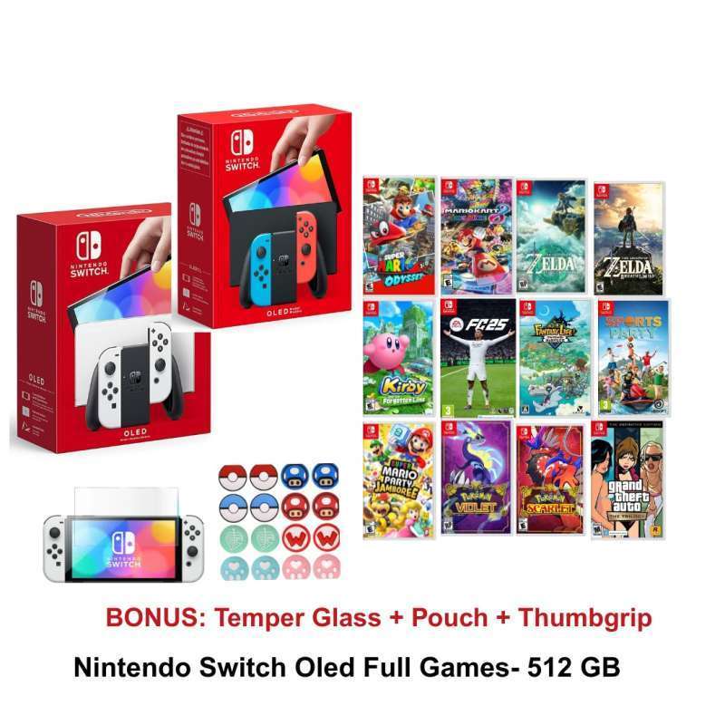 Readyy Nintendo Switch Oled Cfw Full Game