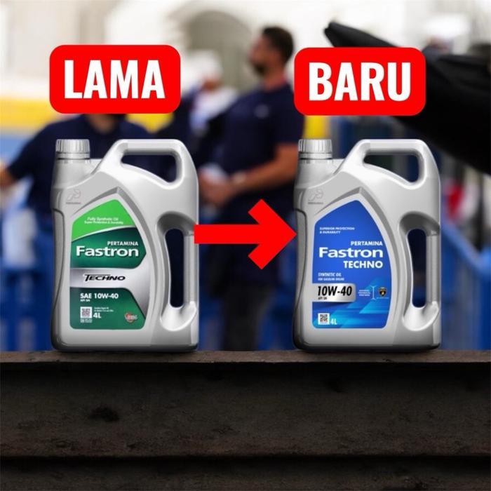 Oli mesin Fastron techno SAE 10W-40 4 liter