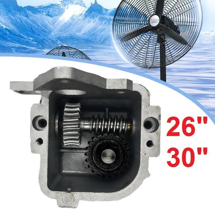 Gearbox Kipas Angin Industri 26 30 Inch Gear Oscillator Kipas Berdiri Pabrik Sparepart Kipas Embun
